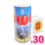 青研 - 青森縣 100% 五式蘋果汁 (195毫升) x 30包 (賞味期限: 2025年1月25日)