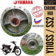 YAMAHA Y110 SS Y110SS SS1 SS2 Buyung Chrome Gantang BUYONG Hub Depan Belakang Front Rear HI POLISH