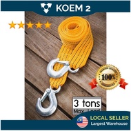 Max 3 Ton 3000kg Super Heavy Duty 3T Car Towing Strap