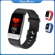 MegaChoice【Fast Delivery】T1S Smart Watch Fitness Tracker Heart Rate Blood Oxygen Monitoring Watches Compatible For IOS Android System