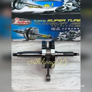 LC135 4s(CLUTCH/AUTO) IKK RACING SUPER TURBO RACING CRANKSHAFT JET UP (5mm=+10mm) DIAMETER (107mm) (ROD 24x103Lx14Pin)