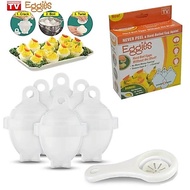 🇲🇾🐸Hard Boil Egg Cooker 6 Boiler Without Shells with Bonus White Separator Eggs Steamer Boiler Cooki
