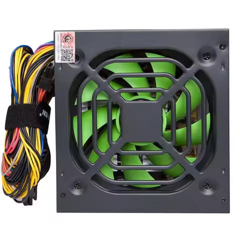 Computer Power Supply Silent Gaming PC Power Supply 2 SATA Power Supply Module Six Protection 8 CPU 