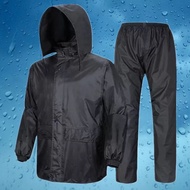 Motorcycle single thick raincoat set