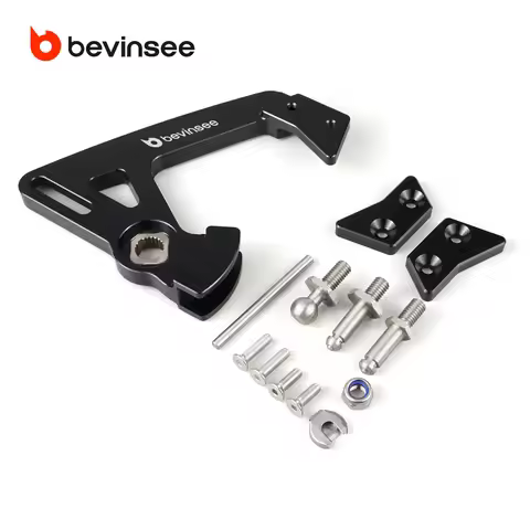 BEVINSEE 6-Speed Manual Short Shifter Adjustable Kit for VW for Golf MK7/Mk7.5/MK8/MK6/MK5, for Audi