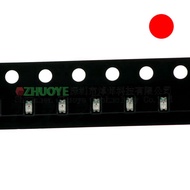 50 Patch Luminous Diodes 0402 Volume LED 1005 Red Light Red Light SMD Small Lamp Beads