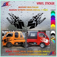 ◄ ✈ ♞,♘,♙Suzuki Multicab Body Decals -Stripping Decal High Quality Vinyl Sticker