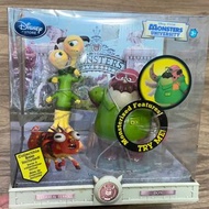 正版 Disney 迪士尼 MONSTERS 怪獸電力公司 怪獸大學 老唐卡爾頓 泰瑞兄弟 場景組 公仔