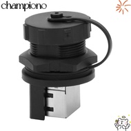CHAMPIONO 2PCS RJ45 Adapter, IP67 RJ45-180° RJ45 Connector, Durable Waterproof 180 Degree Connector 