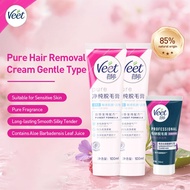 Veet Hair Removal Kit with Veet Pure for Bikini Zone & Armpits and Veet Pure for Body, Arms & Legs f