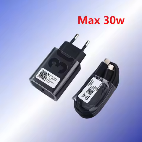 For Motorola S50 Neo G85 30W PD Fast Charger EU Power Adapter For Moto Edge 60 50 40 S30 Pro G64 G73