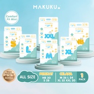 Pampers MAKUKU Tape type comfort fit Newborn babyPopok S30
