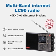 Choyong LC90 Internet Radio with AI/4G AM/FM Longwave & Shortwave Radio with SSB (Single Side Band)