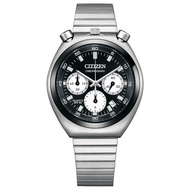 [สินค้าในสต็อก] Citizen นาฬิกาข้อมือผู้ชายควอตซ์ย้อนยุค CITIZEN an3660 81A จานแพนด้า