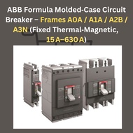 🔥Wholesale Price🔥 ABB Formula Molded‑Case Circuit Breaker – Frames A0A / A1A / A2B / A3N (Fixed Ther