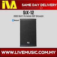 IVA SiX-12 12" 2000 Watt Plywood DSP Speaker ( SiX12 SiX 12 )
