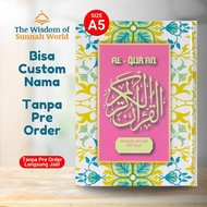 Quran Custom Name A5 Tajwid Colored Wedding Favors Florish Kids Quran On The Cover Of Al Quran Size -