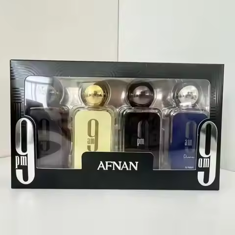 AFNAN 9PM Perfume Set Box Middle East Arabic United Arab Emirates Dubai Fragrance Long Lasting Scent