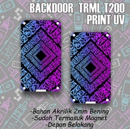 BACKDOOR TRML T200 print uv #campur