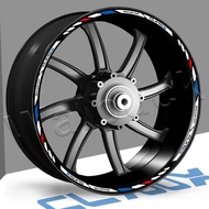 Motorcycle Wheel Sticker Reflective Decal AutoBike Rim Hub Stripe Tape Waterproof For CFMOTO 700CL-X
