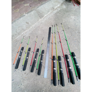 Cần câu lure Cắm Gốc đọt đặt 1ly2 dài 60cm và 90cm tải tĩnh 1kg sale giá rẻ - Cần câu máy Mini giá r