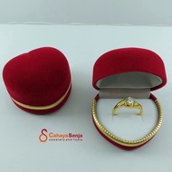 KF7 Ring Box Love Velvet Engagement Ring Box Love Ring Holder