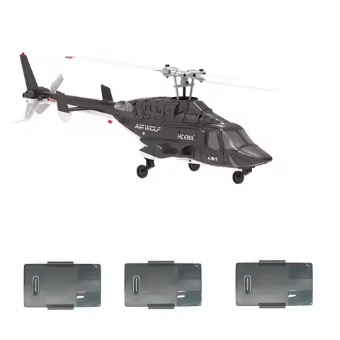 A61 RC Helicopter Battery 3.7V 220mAh / Charging Cable / Use For RC ERA A61 Parts