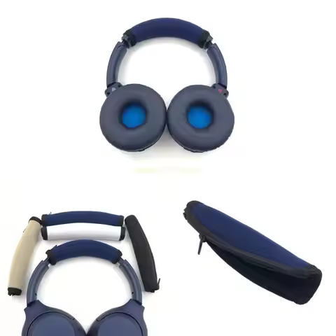 M5TD Headset Headphone Headband Memory Foam Earphone Beam Pad Cover for WH-1000XM2 1000XM3 WH-1000XM