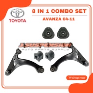 [8 IN 1] Suspension Arm Combo - Toyota Avanza 1.3 1.5 F601 F602 F652 F651 RUSH F700 F800