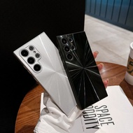 Aurora CD Pattern Phone Case for Samsung S25 Ultra S24 S23 S22 S21 Plus A54 A34 A14 S25ultra S24ultr