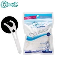 Cleanpik Dental Floss Stick Rear Teeth Y-Shaped Toothpick Floss Toothpick Floss Or