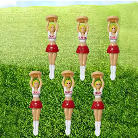 Beauty Novelty Girl Golf Tee Womens Golf Balls Standing Golf Ball Tees Golf Ball Holder Lady Golf Te