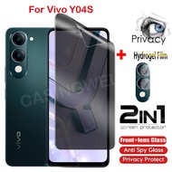 Screen Protector For Vivo Y04S Y04 Y29S Y29T Y04T Y400 4G 5G 2025 Privacy Hydrogel Film Anti-Spy Ful