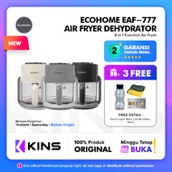 ECOHOME Air Fryer & Dehydrator 8 in 1 Function EAF-777 4.5L Capacity with Panoramic Glass 360 View