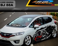 DECAL STICKER MOBIL JAZZ BRIO AGYA SIGRA AVANZA DATSUN / STICKER VARIASI MOBIL VENOM / STIKER MOBIL