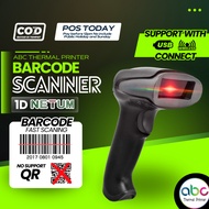 Netum 1D Barcode Scanner Usb Wired/Wireless(With Charges Cable) Pos Scaner Cashier Bar code Reader