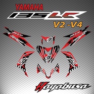 STRIPE MOTOR YAMAHA LC 135 V2-V4 DESIGN HAYABUSA