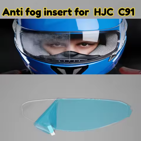 anti fog for hjc C91 Stickers Motorcycle Helmet Anti Fog Film For HJC C91 Insert Sticker Visor Lens 