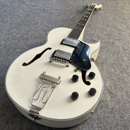 ชุดกีตาร์ไฟฟ้าสีขาวกีตาร์มืออาชีพ Gretsch ES 175