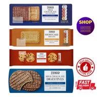 [Ramadan ROMO✅] TESCO UK BISCUIT Lotus Biscoffs: Milk Chocolate Digestives/Chocolate Malt/ChocolateChipCookie/MaltedMilk