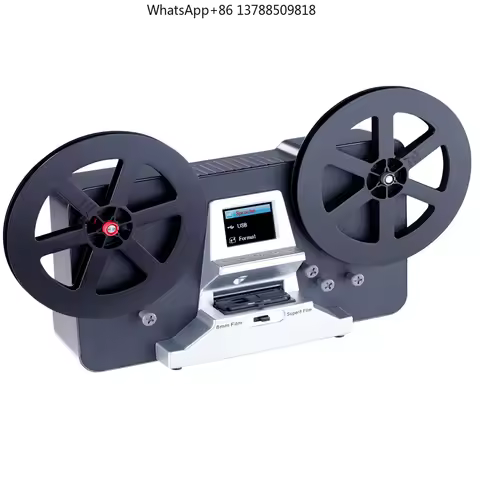 7 Inch Reel Roll Film Scanner with Color Display Super 8 and Super 8mm Digital Film Converter