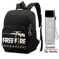Free BOTTLE.. Boys' SCHOOL BACKPACKS LATEST FF SCHOOL CHILDREN'S BACKPACKS FOR PRIMARY SCHOOL CHILDR