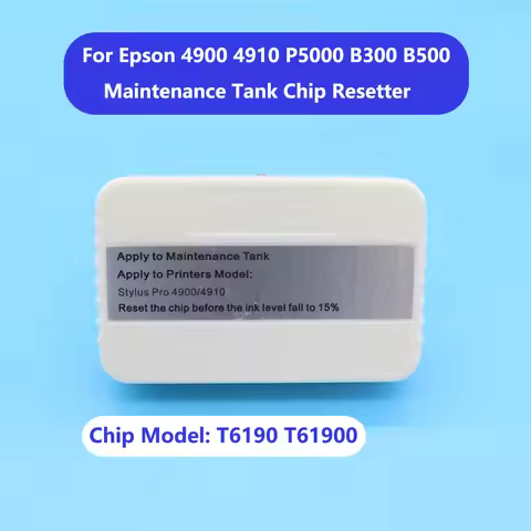 T6190 T61900 Maintenance Tank Chip Resetter For Epson Stylus Pro 4900 4910 SureColor P5000 P5080 Was