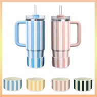 Flexible Silicone Cup Cover Non-Slip Tumbler Boot Cover Food-Grade Insulated Stanley Cup Bottom Prot
