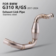 For BMW G310 R GS G310R G310GS 2017-2024 Motorcycle Exhaust Modify Slip on Stainless Titanium Alloy 