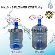 5 Gallon(19L) or 3 Gallon (11.5L) Water Bottle ,Water Tank With Cap for Water Dispenser