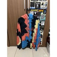 AWAKE NY Hoodie Script Ribbon Logo Tie Dye FW 19