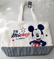 กระเป๋าสะพายผ้าMickeyลายลิขสิทธิ์แท้พร้อมส่งจากไทย