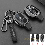 Zinc Alloy Car Remote Key Case Cover Shell For Mercedes Benz Maybach S580 A-B-C-M-CLA-CLS-E-G-GLB-GL