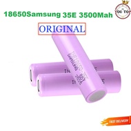 Original Samsung 18650 35E 3500MAH  10A safe and Large-capacity Power Lithium Battery Samsung